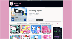 Desktop Screenshot of hellokittygamesfree.com
